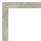 Amanti Art Mirror Makeover Bathroom Mirror Frame Border Kit - Fully Assembled Peel and Stick Frame - Mirror NOT Included - Dove Greywash Narrow Trim